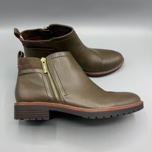 Tommy Hilfiger Faux Leather Ankle Bootie Womens Size 8.5